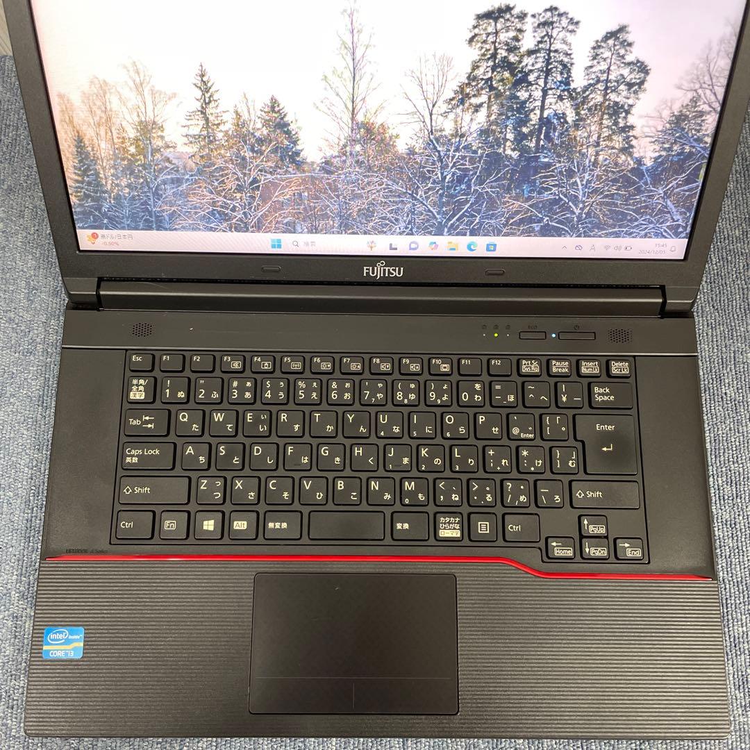 ノートパソコン　Windows11　オフィス付き　爆速SSD搭載　初期設定済み.