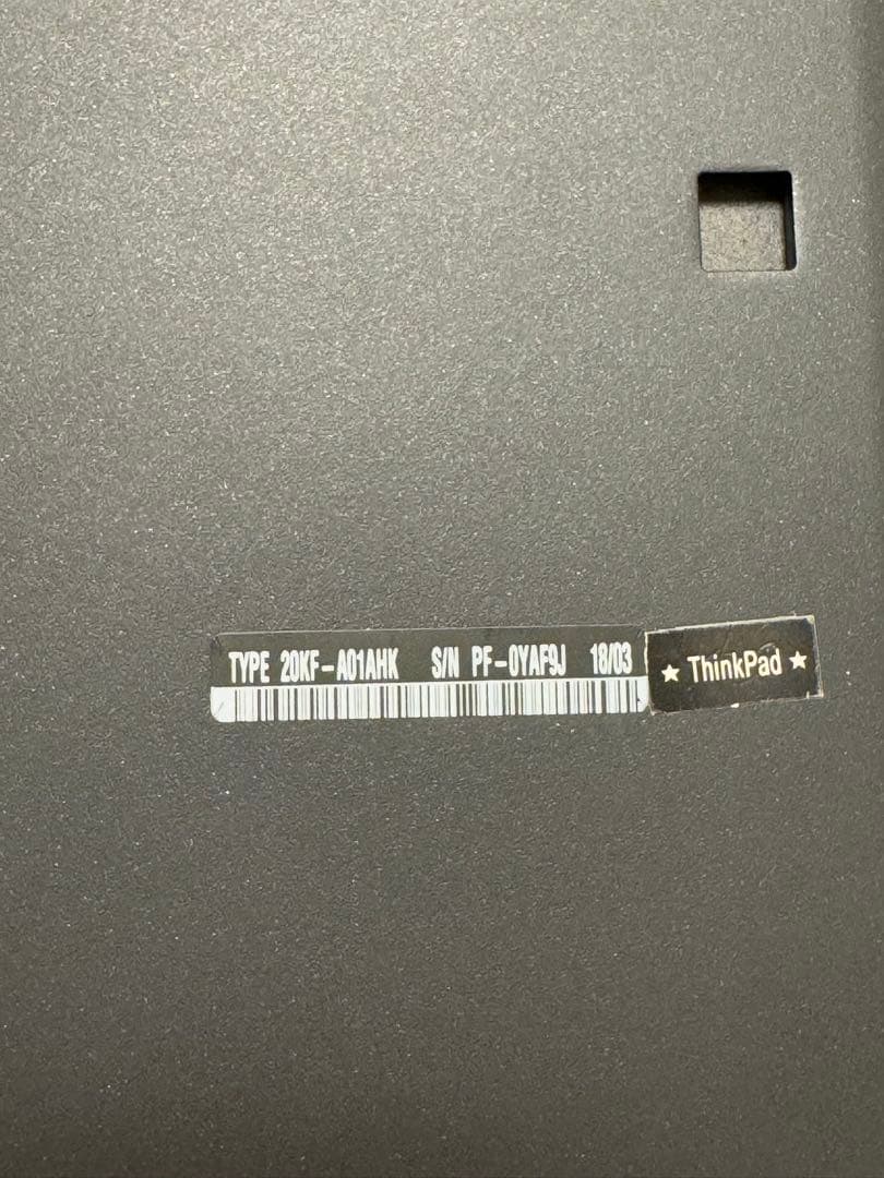 【美品】X280 i7 16G 256G 12.5インチFHD マルチタッチ対応