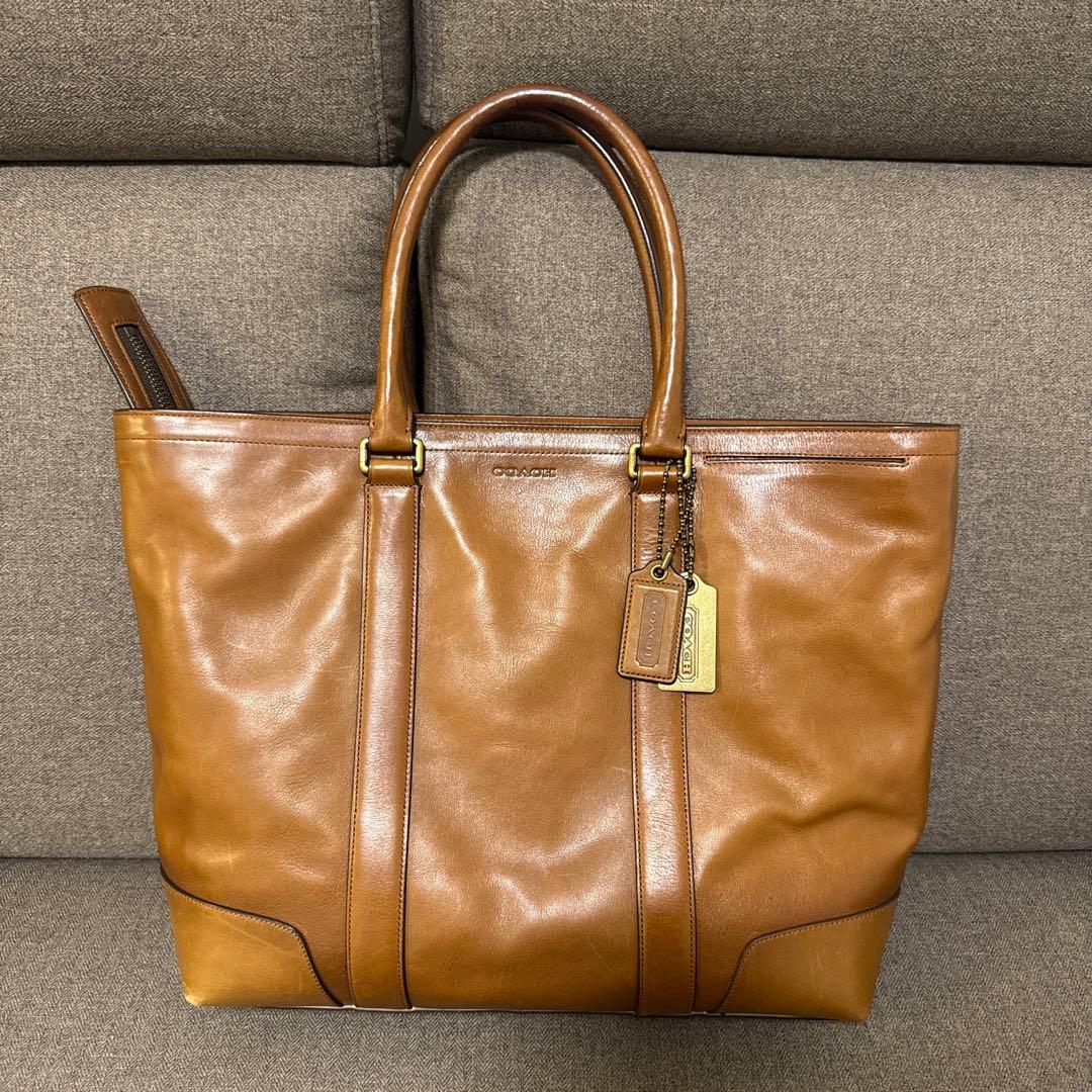 coach コーチ　ブリーカー　70600 トートバッグ　レザー　ブラウン