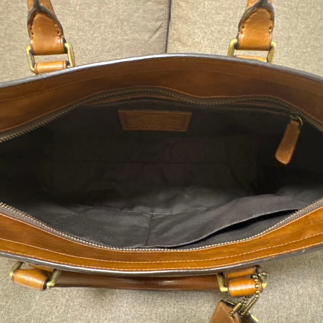 coach コーチ　ブリーカー　70600 トートバッグ　レザー　ブラウン