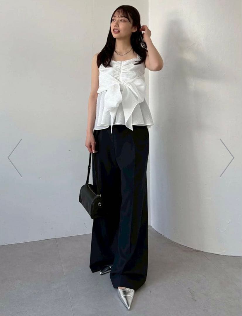 FRAY I.D 2wayリボントップス