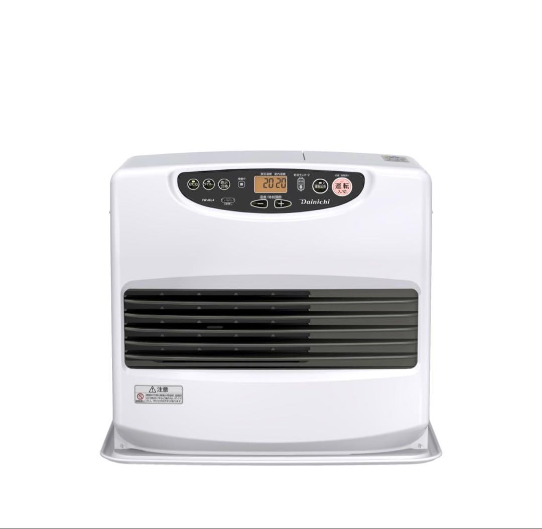 ダイニチ 石油ファンヒーター (木造17畳/コンクリート23畳 ホワイト