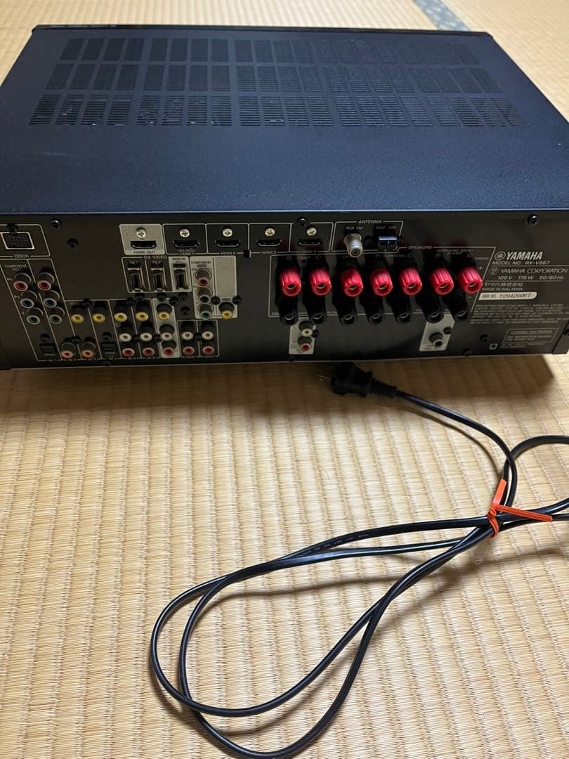 Yamaha RX-V567 AVアンプ ブラック
