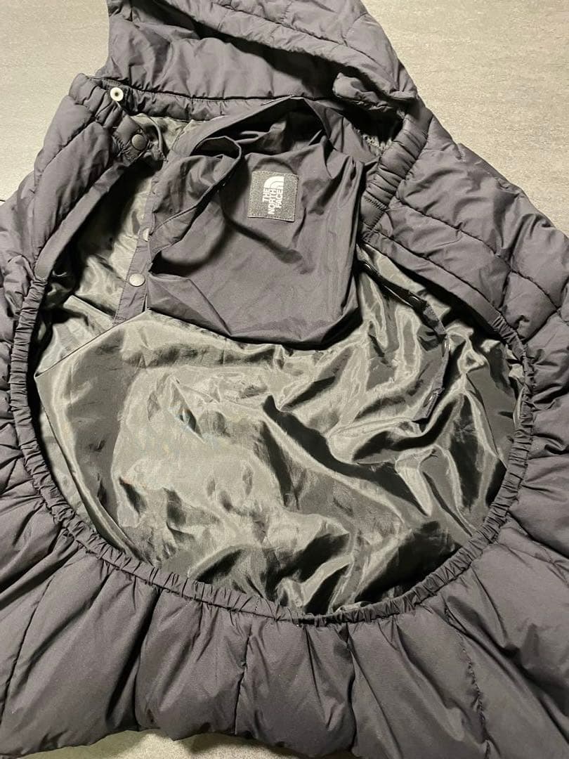 【美品】THE NORTH FACE ベビーシェルブランケット　黒