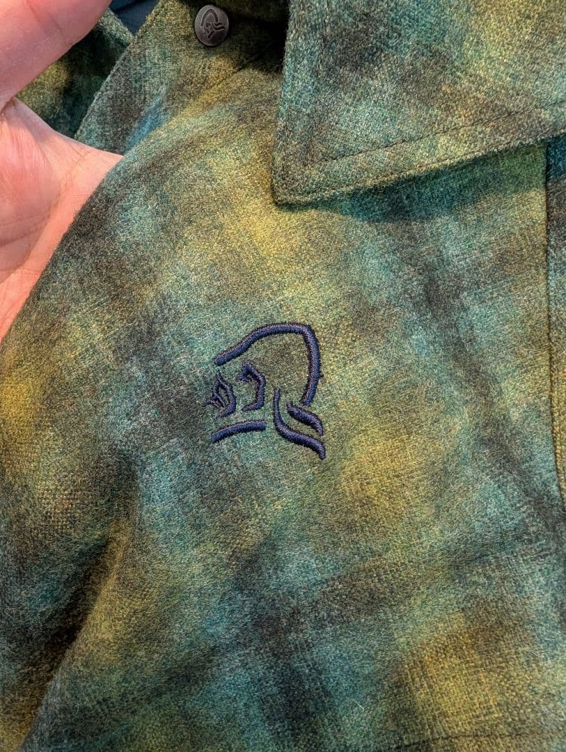 NORRONA tamok wool Shirtタモックウールシャツ Mサイズ