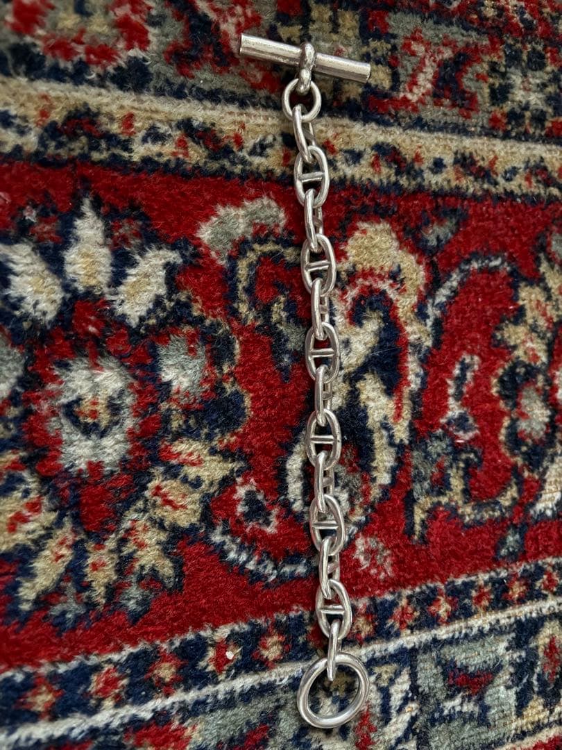 シルバー チェーンブレスレット シエーヌダンクル風