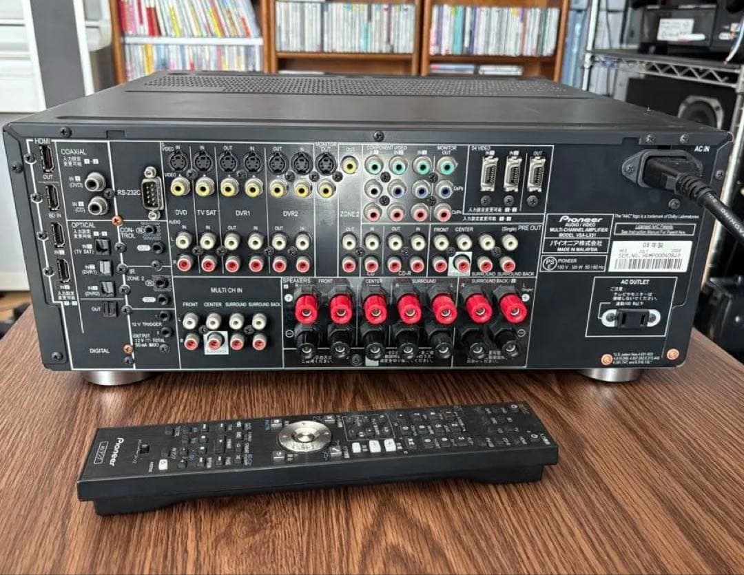 Pioneer VSA-LX51 マルチチャンネルAVアンプ7.1ch対応