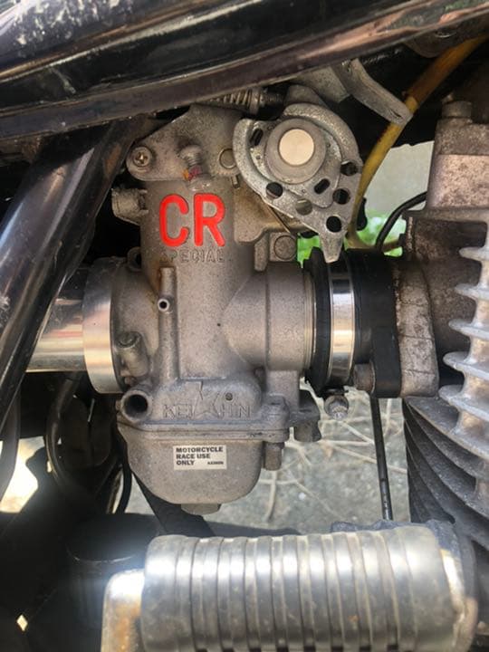 SR400 CRスペシャル　キャブ　38パイ