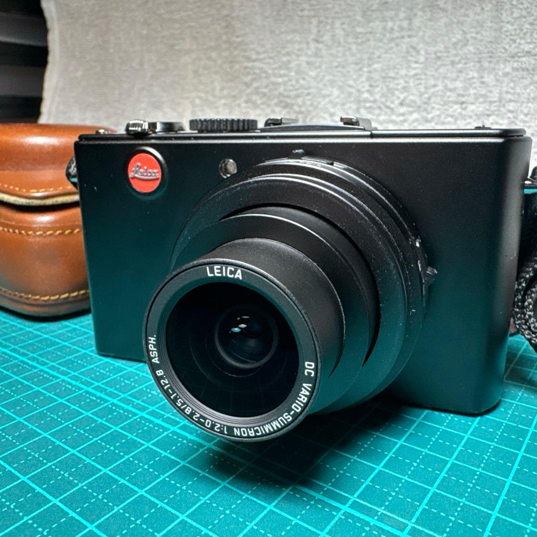 ライカ LEICA D-LUX4 デジタルカメラ レザーケース付