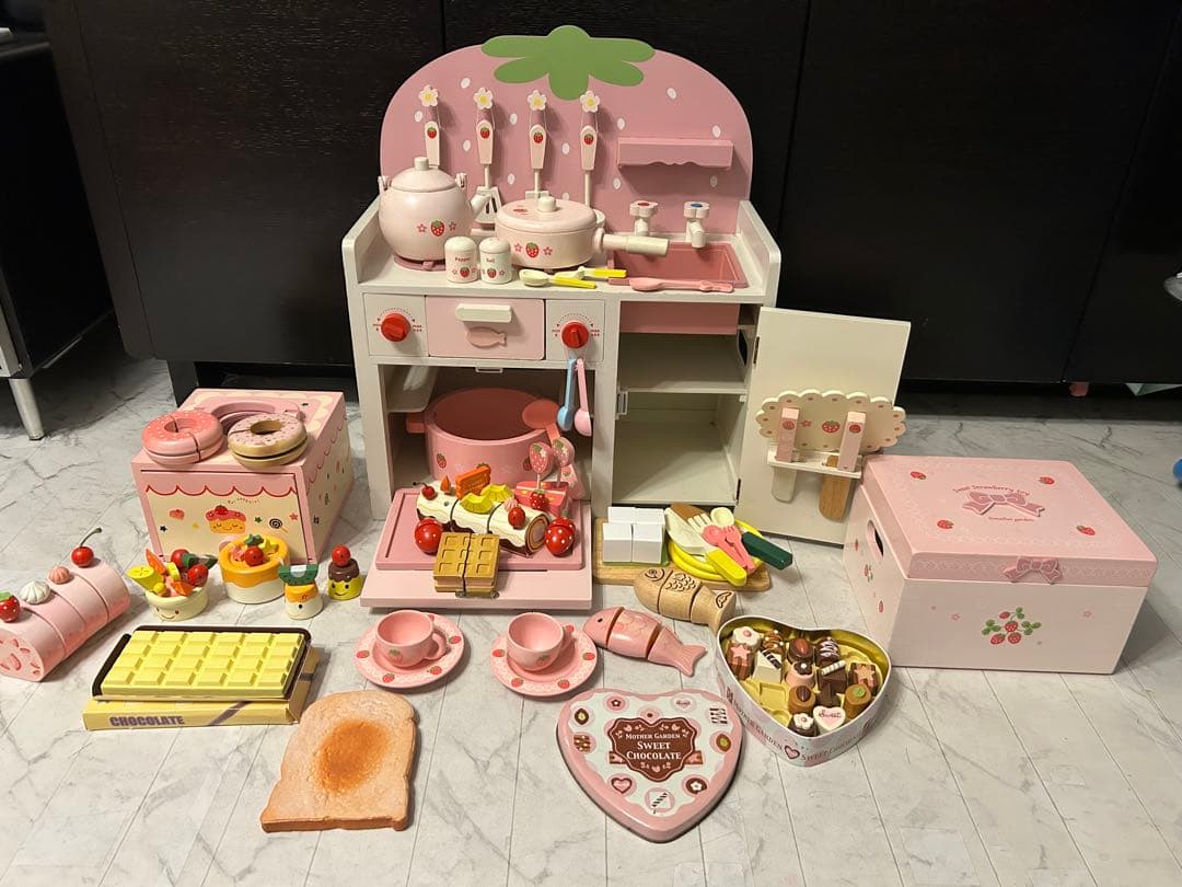 T*G様 Mothergardenマザーガーデン ままごとキッチン 野いちご い
