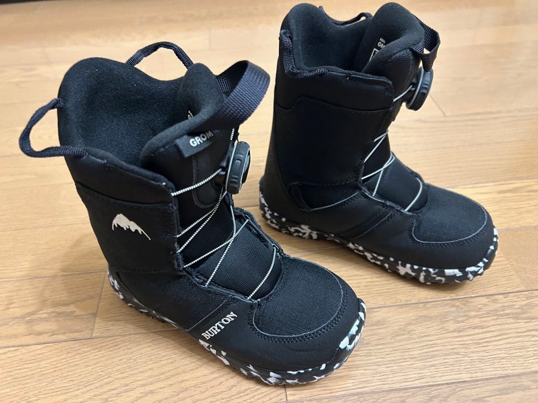 BURTON キッズ20.5cm スノーボードブーツ グロムボア