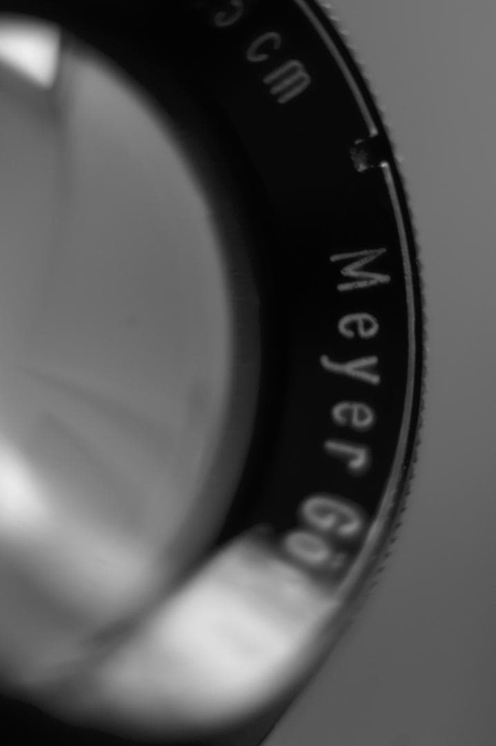 Meyer Gorlitz Primotar F3.5 75mm バブルボケ