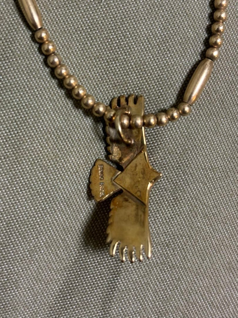 ビンゴブラザーズK18ターコイズ付ミニイーグルトップ数原龍友着用不用品出品