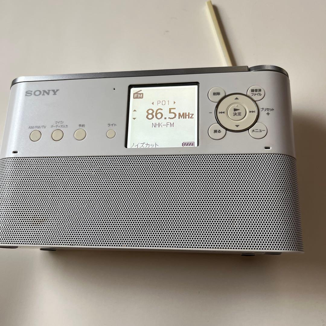SONY ポータブルラジオ レコーダー R250TV