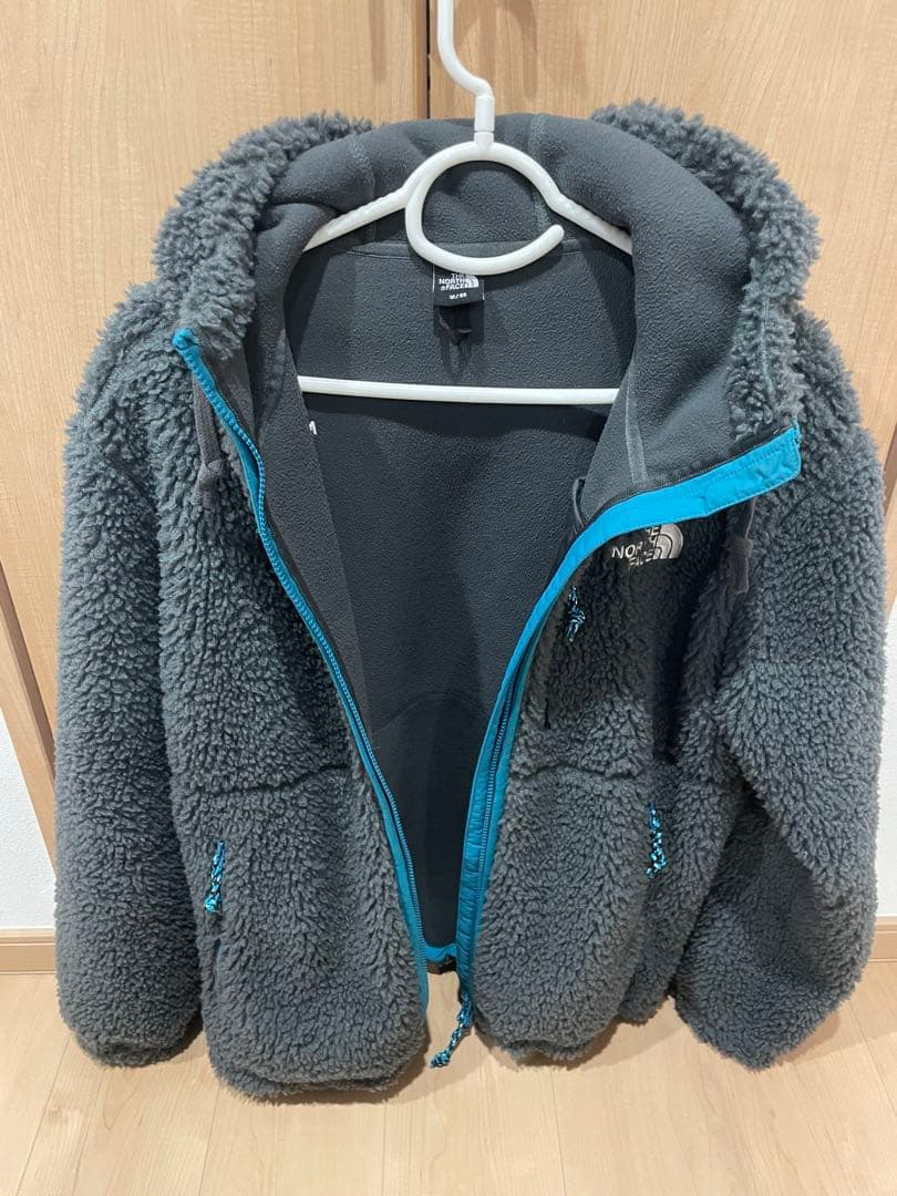 【韓国THE NORTH FACE 】フリースボアジャケット チャコールグレー