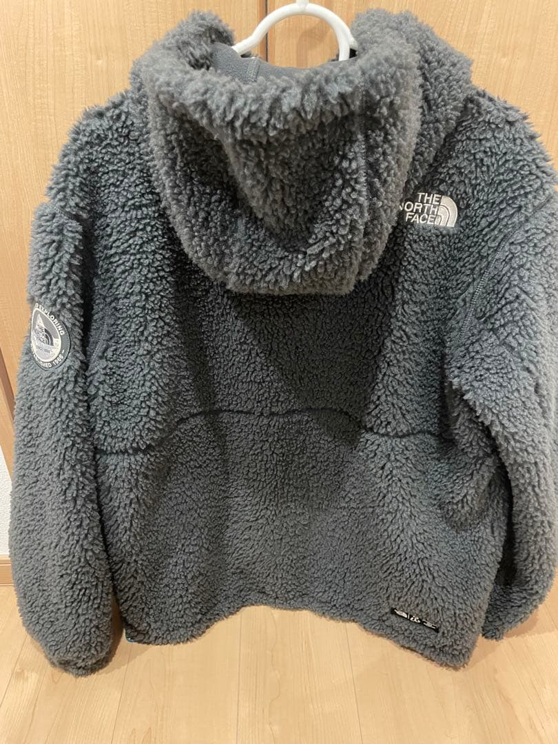 【韓国THE NORTH FACE 】フリースボアジャケット チャコールグレー
