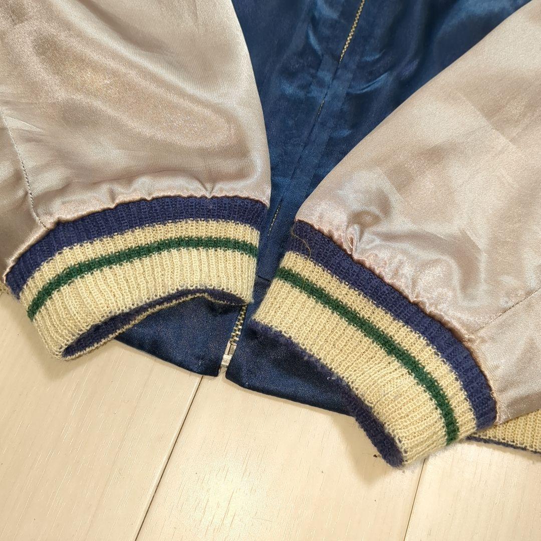 美品 テーラー東洋 スカジャン 舞妓 五重塔 リバーシブル スカル Lサイズ