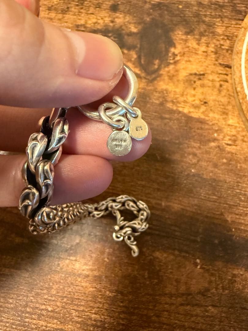 AQUA SILVER（アクアシルバー） アラベスクブレスレット