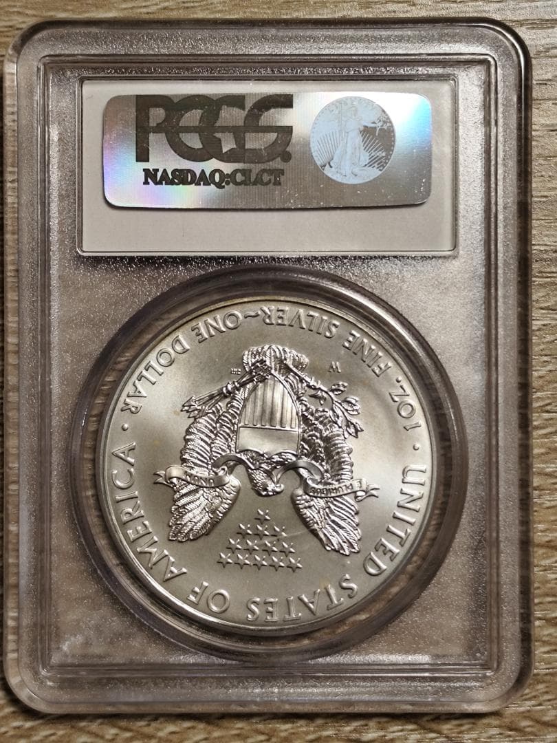 まーちゃん PCGS PR/MS70☆2010 アメリカ シルバーイーグル
