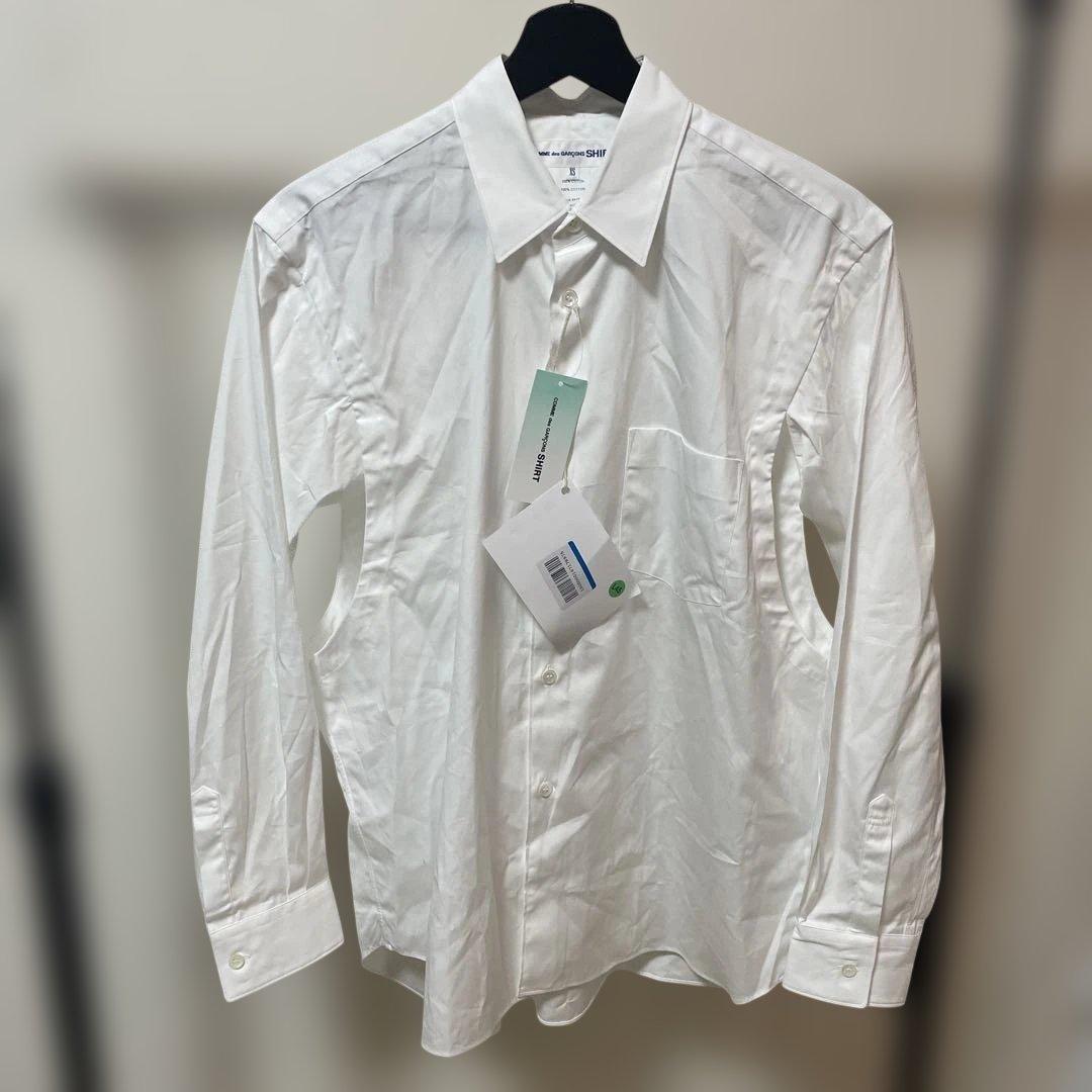 定価以下 COMME des GARÇONS SHIRT 白シャツ XS