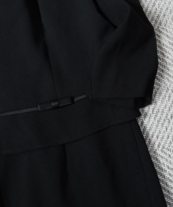 ☆美品☆ ATSUKI ONISHI ブラックフォーマルワンピーススーツ