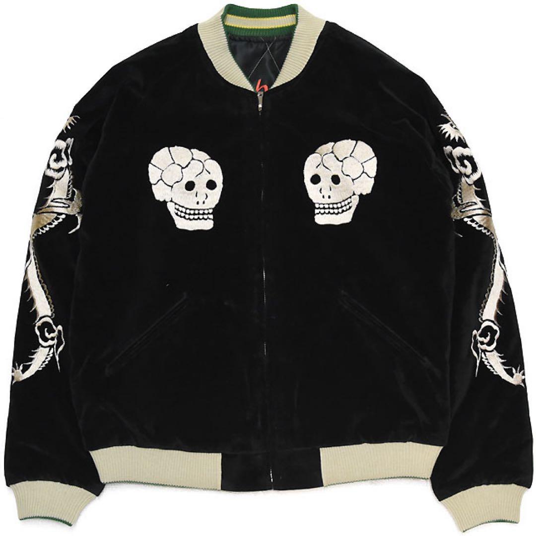 新品 テーラー東洋 スカジャン TT15666-119 XXXLサイズ 蛇髑髏