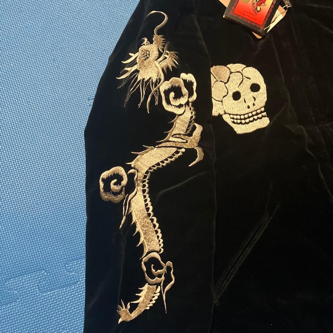 新品 テーラー東洋 スカジャン TT15666-119 XXXLサイズ 蛇髑髏