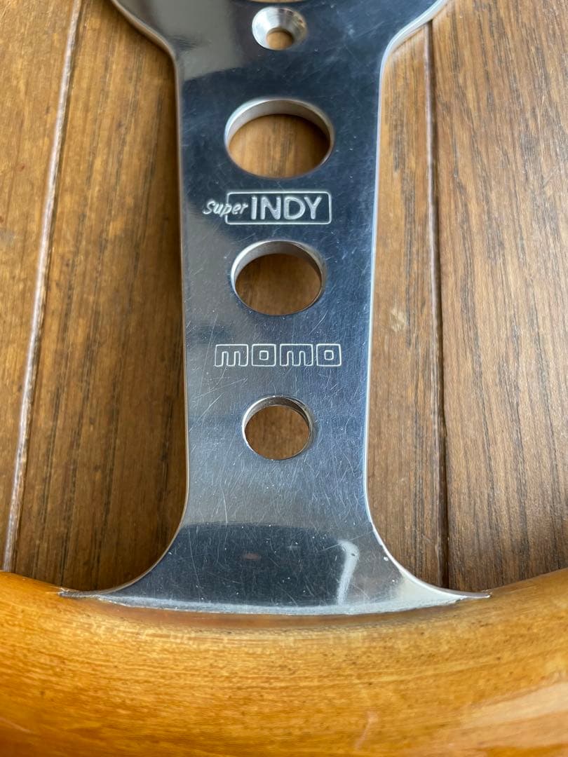 SuperINDY MOMO スーパーインディ　モモウッドステアリング34.5Φ