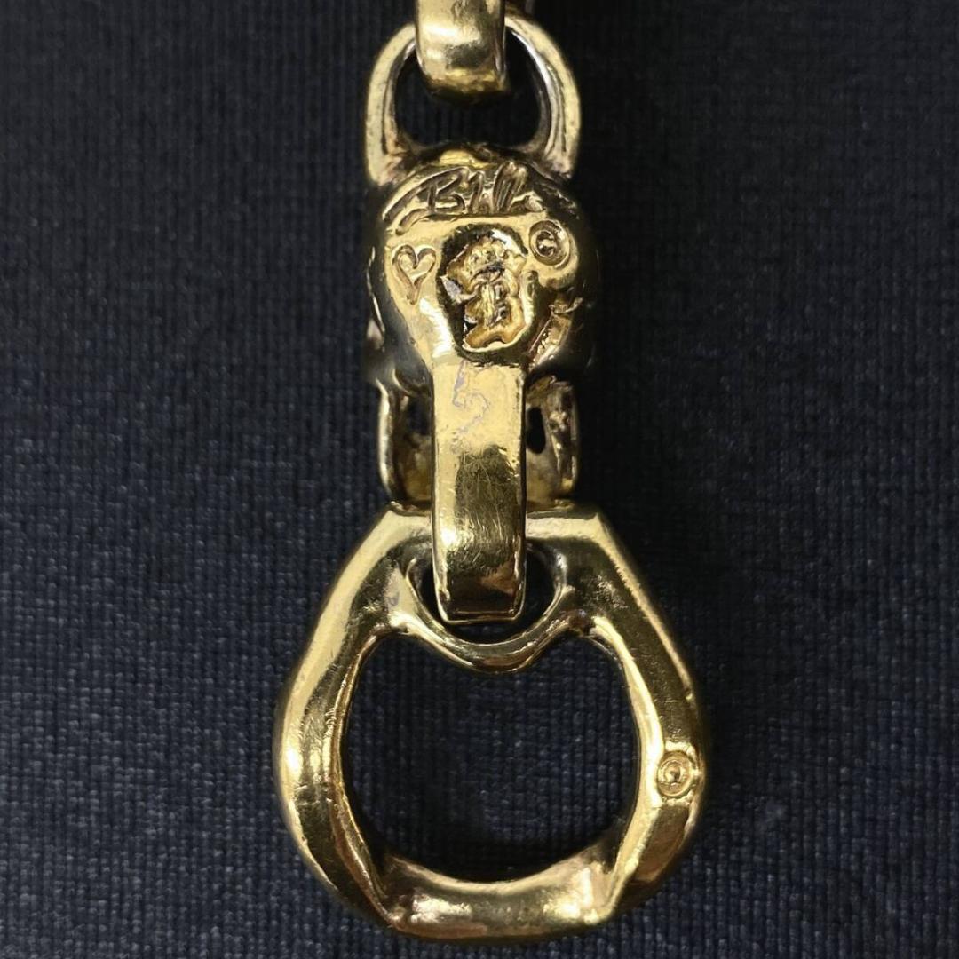 Bill Wall Leather カスタム スカル ウォレット リング