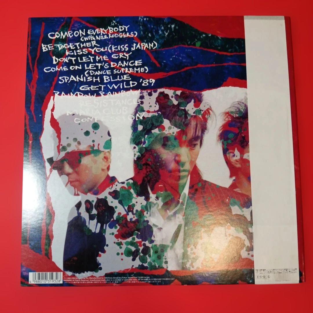 tm network LP レコード　dress 小室哲哉