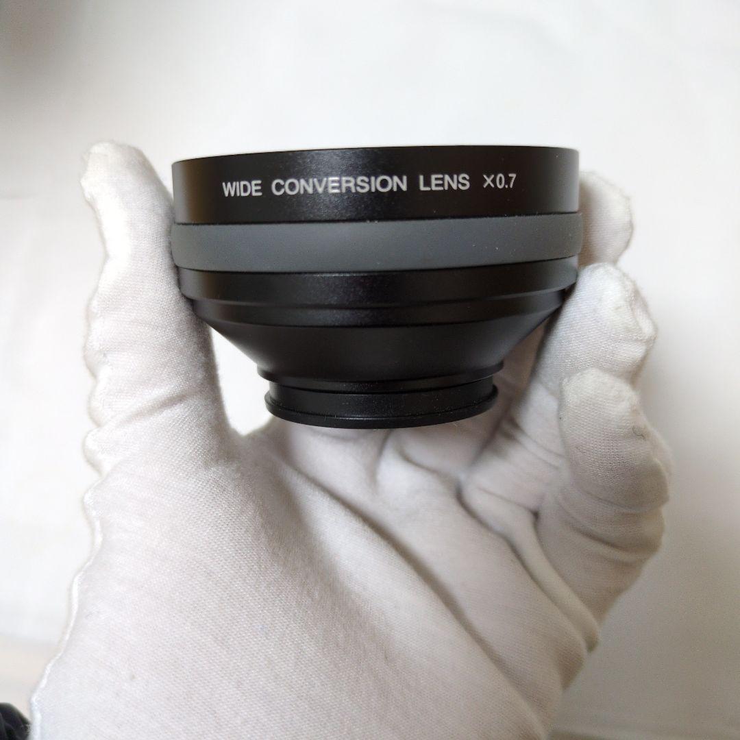 SONY ハンディカムHDR-SR7+コンバージョンレンズVLCHG0737C