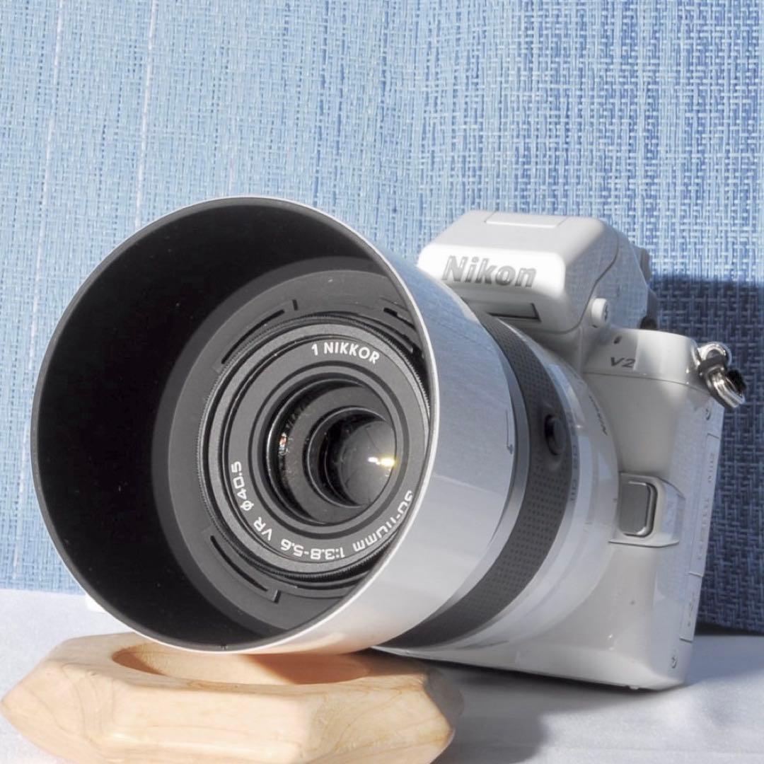♥️描写力抜群♥️ニコン Nikon 1 V2 標準レンズセット 32GBカード