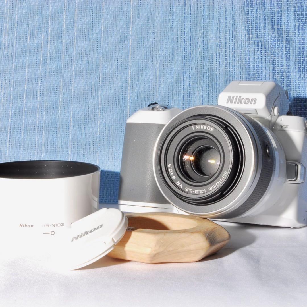 ♥️描写力抜群♥️ニコン Nikon 1 V2 標準レンズセット 32GBカード