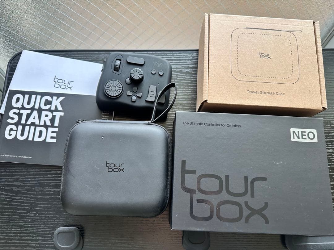 Tourbox Neo クリエイター向けコントローラー 専用ケース付き