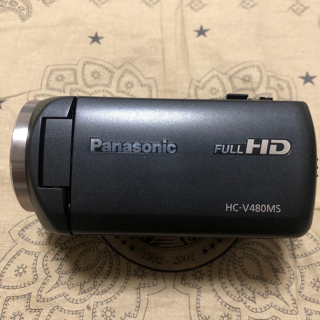 ほぼ新品 Panasonic HC-V480MS ビデオカメラ