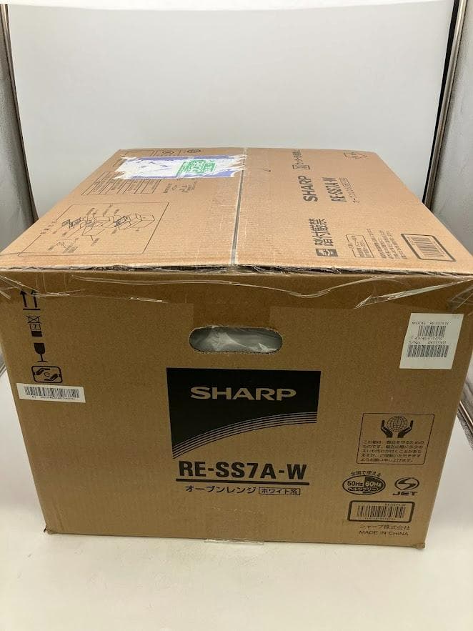 【新品未使用】SHARP オーブンレンジ RE-SS7A-W