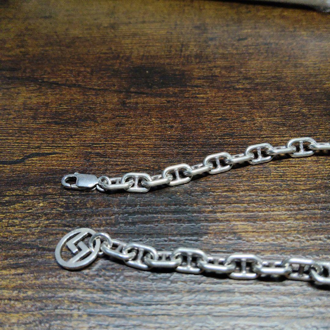 【極太】ネックレスチェーンシルバー925　メキシカンジュエリー好きにも