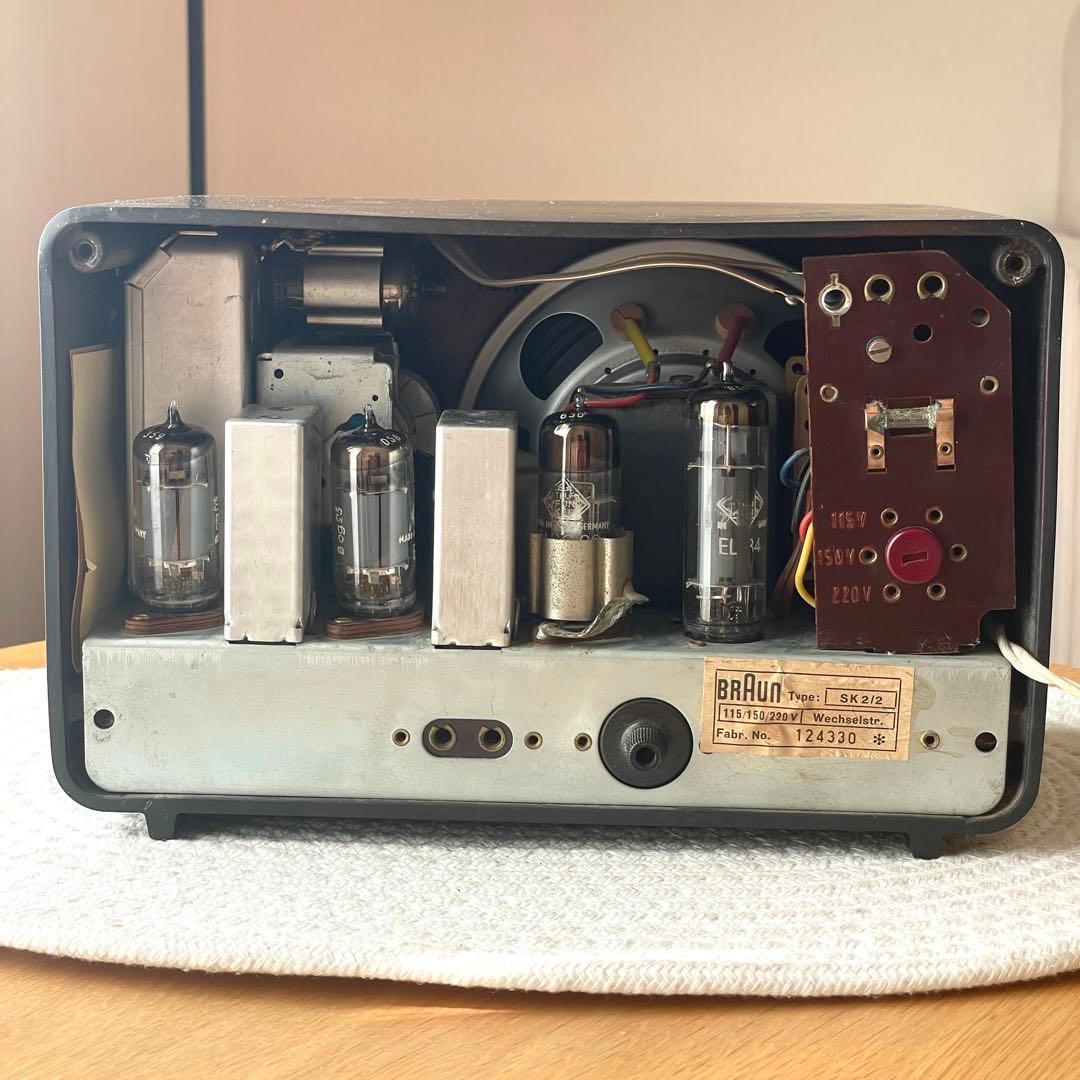 BRAUN ブラウン 『SK2/2』真空管ラジオ オーディオ ディーターラムス