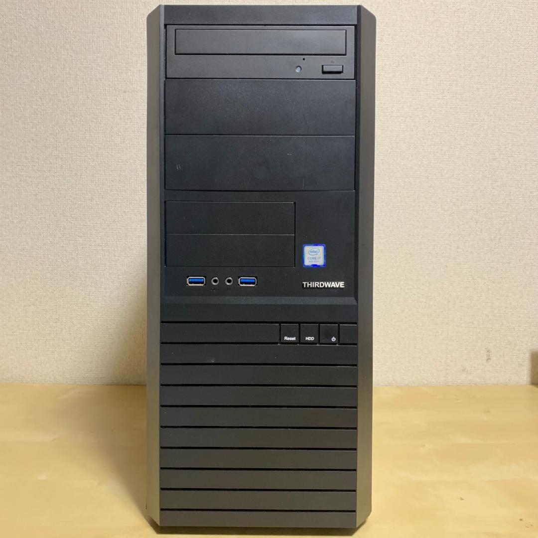 ドスパラ i7 9700 デスクトップ PC ゲーミング 動作確認済