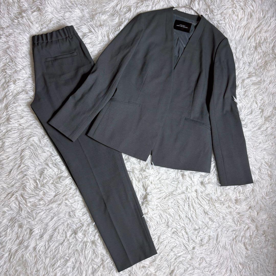 近年モデル✨グリーンレーベルリラクシング パンツ スーツ セットアップ Lサイズ