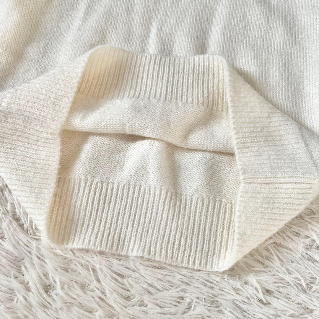 SNIDEL スナイデル レーストリミングオフショルプルオーバー ニット