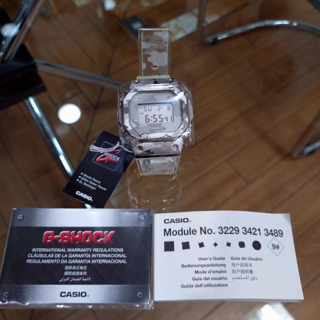 新品未使用　CASIO　G-SHOCK　GM-5600SCM メタル