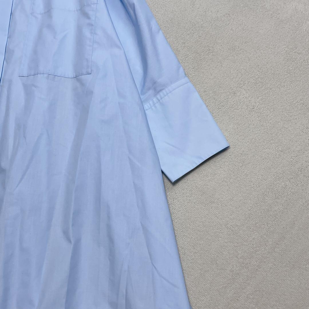 ルフィル T/Cブロードシャツ F 抜け感 ウォッシャブル グログランテープ