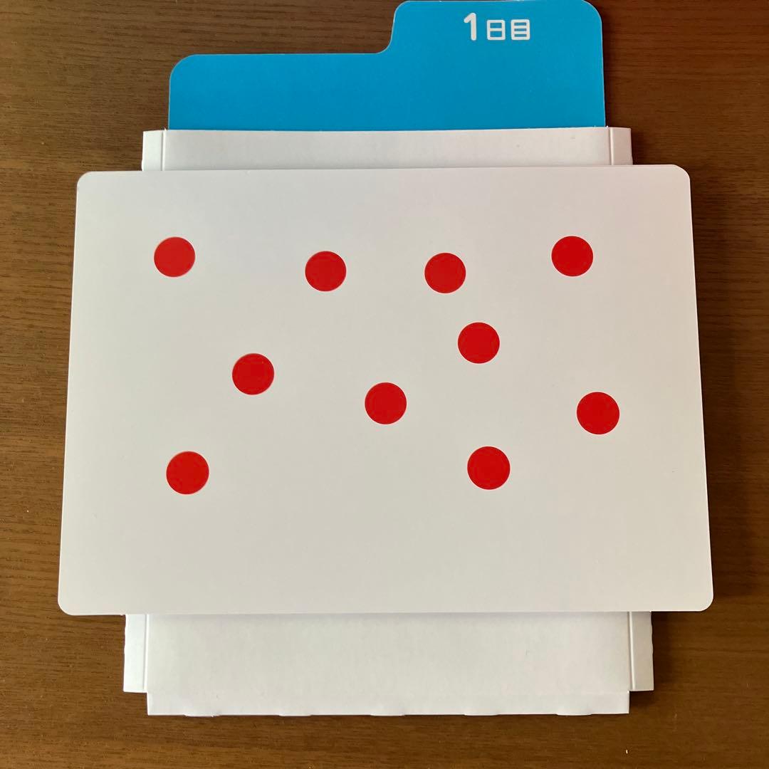 七田式　ドッツカード　説明書・DVD付き