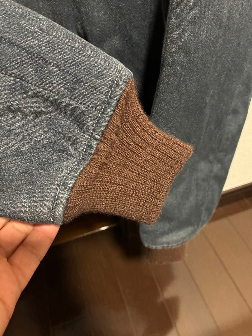 Pherrow's 中綿キルティングジャケット\"MUSTANGS\"38