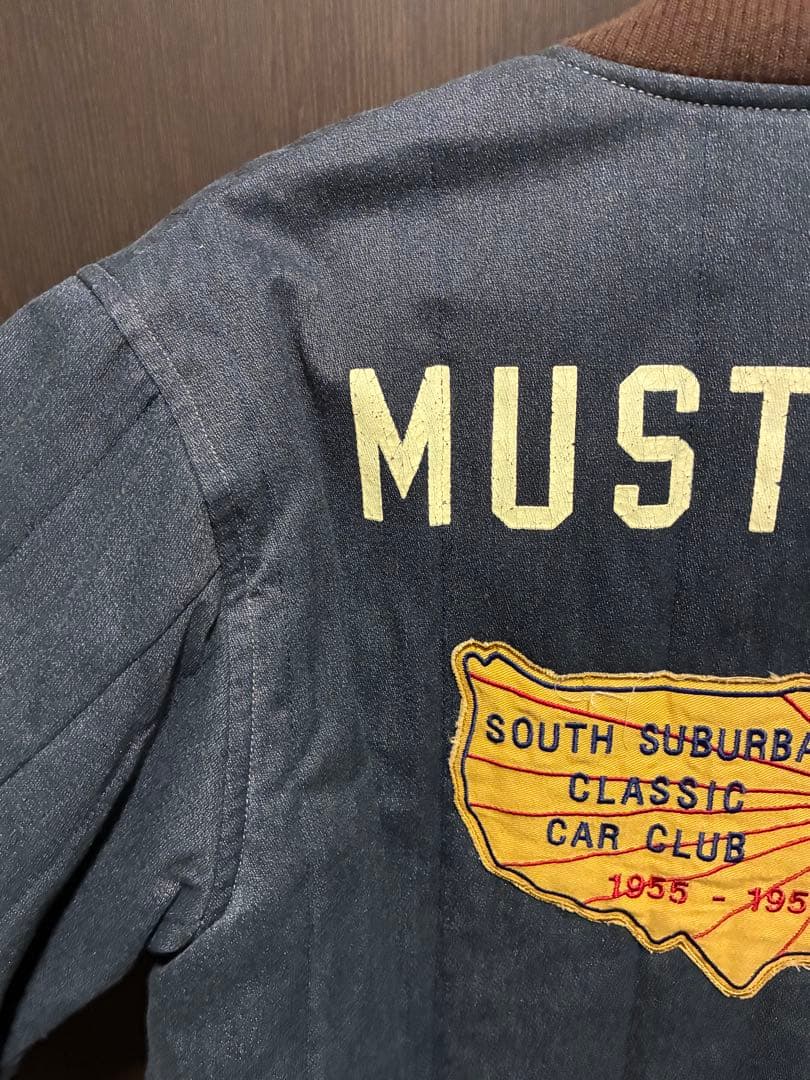 Pherrow's 中綿キルティングジャケット\"MUSTANGS\"38