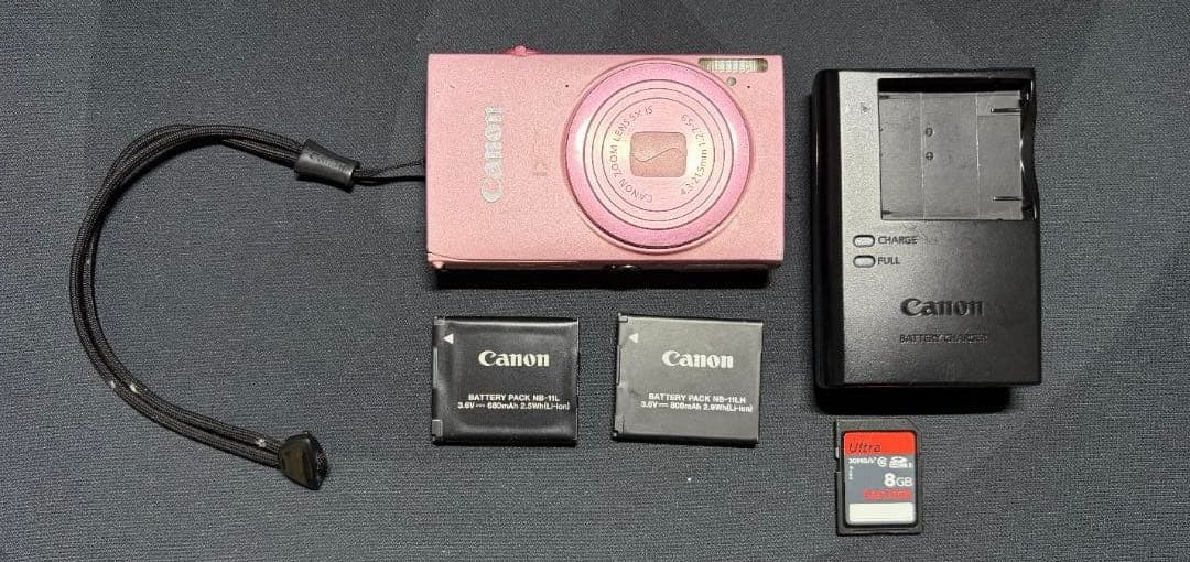 ト*ム様 Canon IXY 430F ピンク デジタルカメラ　動作確認済