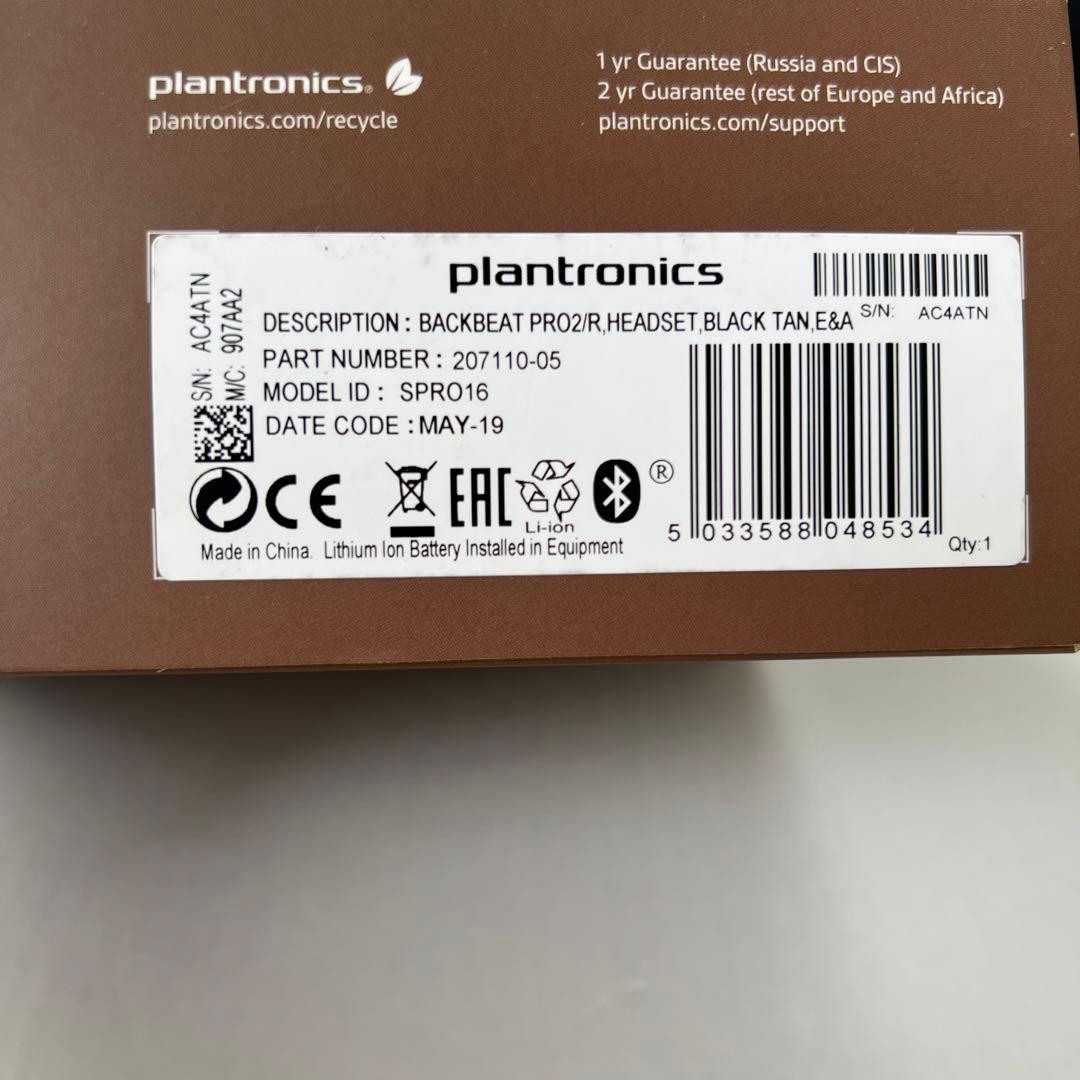 ヘッドホン Plantronics DATE CODE MAY-19