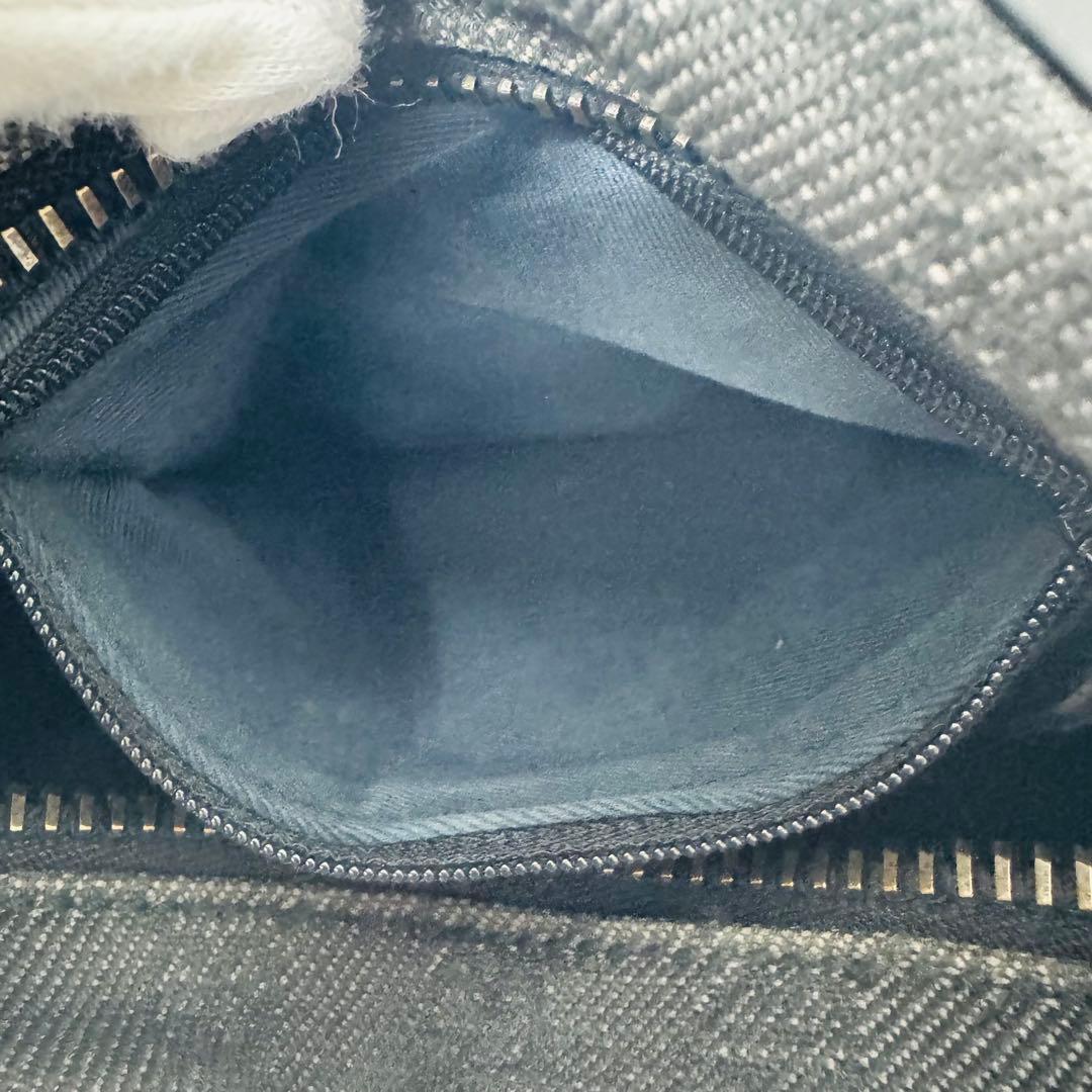 ✨GUCCI✨グッチ✨GG柄✨ダークグレー✨デニム地✨ハントバッグ✨