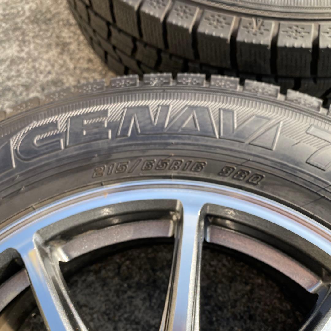 ◇中古バリ溝グッドイヤー215/65R16スタッドレスセット CR-V、ZR-V